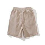 Men Shorts Vintage Waffle Frill Men Summer Casual Shorts