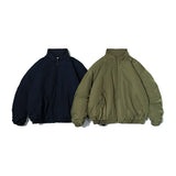 Unisex Winter Cotton Coat Vintage Loose Flight Jacket Cotton-Padded Jacket