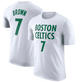 NBA T-Shirts NBAT Shirt Celtic Tatum Basketball Suit Short Sleeve Sports