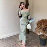 Women Dresses Elegant Slim-Fit Hip Skirt
