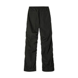 Men Sweatpants Pleated Pants Men's Hip Hop Loose Casual Straight Trousers