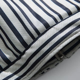 Unisex Winter Cotton Coat Vertical Stripes Collarless Cotton-Padded Clothes Retro Loose Cotton Coat