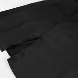 Women Dress Sexy Backless Flared Sleeve Stand Collar Dress Hip Skirt