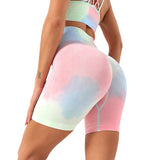 Women Yoga Sports Shorts Quick-Drying Slim Fit Fitness Pants Sports Yoga Shorts