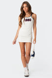 Women Dresses Retro Spaghetti Straps Dress Sexy (Bla0420)