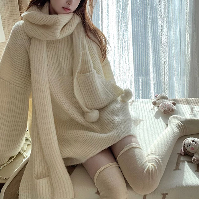 Women Knitwear Autumn Winter Sweater Loose Sweater