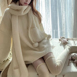 Women Knitwear Autumn Winter Sweater Loose Sweater