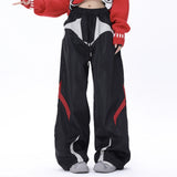 Men Sweatpants Tactical Pants Male Function Sports Straight Loose-Fitting Wide-Leg Trousers