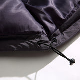 Unisex Winter Cotton Coat Three-Dimensional Pocket Decorative Hooded down Jacket