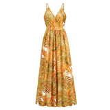 Women Date Dress Summer Bohemian Strap Dress