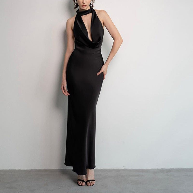 Women Dresse Sexy Backless Sheath Dress