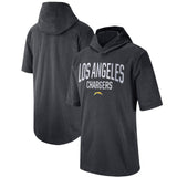 NFL T-Shirts NFL Football Hooded T-Shirt Short Sleeve Print