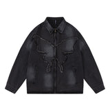 Unisex Jacket Autumn Butterfly Jeans