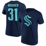 NHL T-Shirts NHL Ice Hockey Sports Quick-Drying T-Shirts Summer Casual T-Shirts Men's Loose (Part 2)
