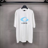 Mens T-shirts Balen LOOP SPORTS ICON Loose Casual Half Sleeve
