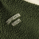Unisex Winter Cotton Coat Lambswool Stand-up Collar Cotton-Padded Clothes Vintage Loose Embroidered Cotton-Padded Jacket