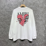 Amiri Long Sleeve Shirt Long Sleeve Long-Sleeved T-Shirt Blouse