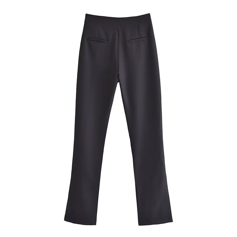 Women Sweatpants Autumn Bell-Bottom Pants Casual Trousers