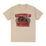 Quitting Is for Losers Funny Meme Graphic T-shirt Men Fashion
