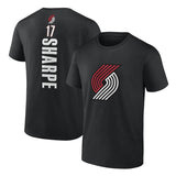 NBA T-Shirts NBA Basketball Suit T-Shirt Open Lillard Jersey Short Sleeve Sports