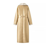 Women Coats Spring Coat Long Shirt