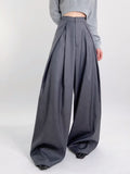 Women Sweatpants Wide Leg Pants Draped Casual Pants