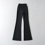 Women Sweatpants Casual Pants Autumn and Winter Bell-Bottom Pants