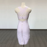 Women's Evening Dress Bandage One-Piece Dress Summer Backless Slim Fit Sexy Dress
