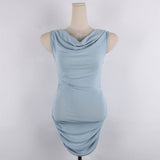 Women Dresses Sleeveless Hip Skirt Sexy Skirt