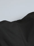 Women Dresses Sexy Deep V Long Sleeve Dress Long Dress Dress (Zns0409)
