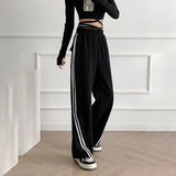 Women Sweatpants Spring and Autumn Wide Leg Loose Straight Sweatpants