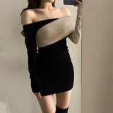 Women Dresses Khaki Hip Skirt Skirt