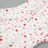 Women Dress Vintage Floral Dress Female Autumn Winter Long Dress