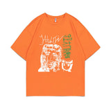Limited Edition Yabujin T-shirt Summer Unisex O-collar Cotton