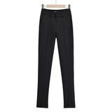 Women Sweatpants Slim Fit Suit Pants Spring Trousers