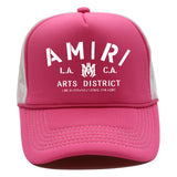 Amiri Hat Alphabet Print Shade Baseball Cap Outdoor Cap