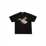 Men T-shirts Human Crew Neck Short Sleeve Printed T-Shirt Half Sleeve Bottom Shirt