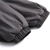 Unisex Winter Cotton Coat Retro Warm Thickening Stand Collar Color Matching Polar Fleece Jacket Cotton-Padded Jacket