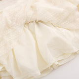 Women Skirt Ballet Style Lace Stitching Pettiskirt