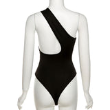 Women Jumpsuit Summer Sexy Crossbody Hollow-out Slim-Fit Jumpsuit