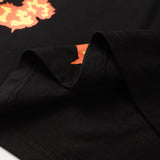 Denim Tears Outfit:T Shirt/Shorts (Separate Purchase Options) Flame Short Sleeve T-shirt Sports Casual Shorts Suit