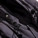 Unisex Winter Cotton Coat Three-Dimensional Pocket Decorative Hooded down Jacket