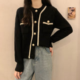 Women Knitted Cardigan Autumn and Winter Sweater Coat