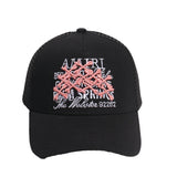 Amiri Hat Baseball Cap, Cap, Casual Versatile Men's and Women's Fishing Cap