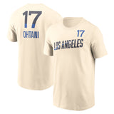 MLB T-Shirts Summer Baseball T-Shirt Men's MLB Dodge Otani Sohei Outdoor Recreation