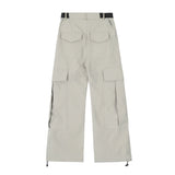 Men Sweatpants Big Workwear with Pocket Pants Wide Leg Casual Trousers