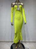 Women Dresses Bandage Dress Sexy Party Dress (Ont0408)
