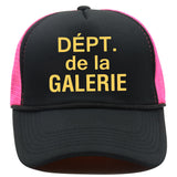 GALLERY DEPT Hat Mesh Cap Shade Summer Print Baseball Cap Casual Sunscreen Cap Outdoor
