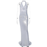 Women Dresses Autumn Sexy Backless Dress