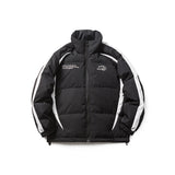 Unisex Winter Cotton Coat Stand-up Collar down Jacket Retro Warm down Jacket